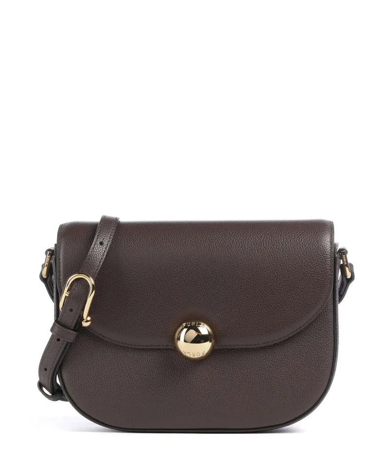 Furla Moonlight S Borsa a tracolla cioccolato