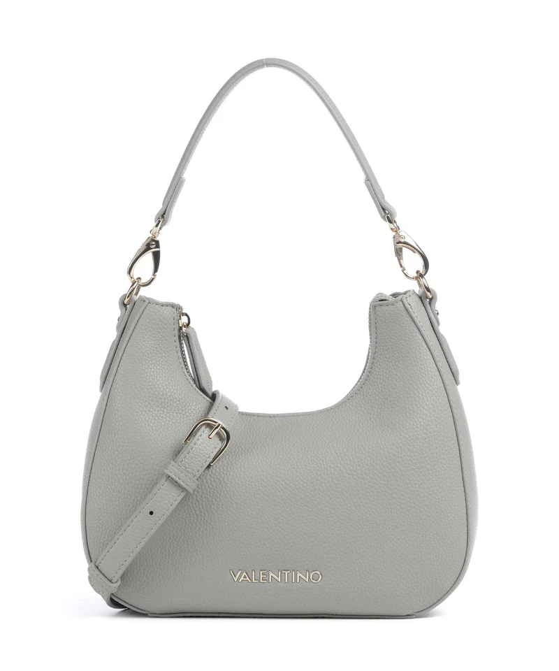 Valentino Bags Brixton Borsa a spalla grigio polvere