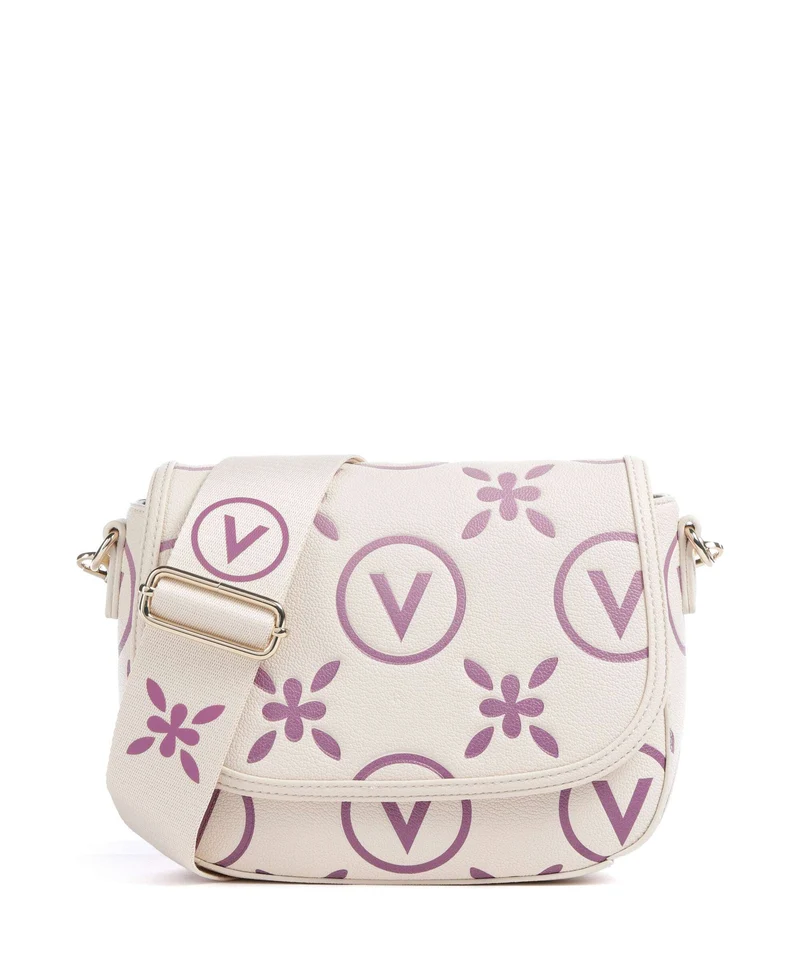 Valentino Bags Samba Re Print Borsa a tracolla ecru/rosa