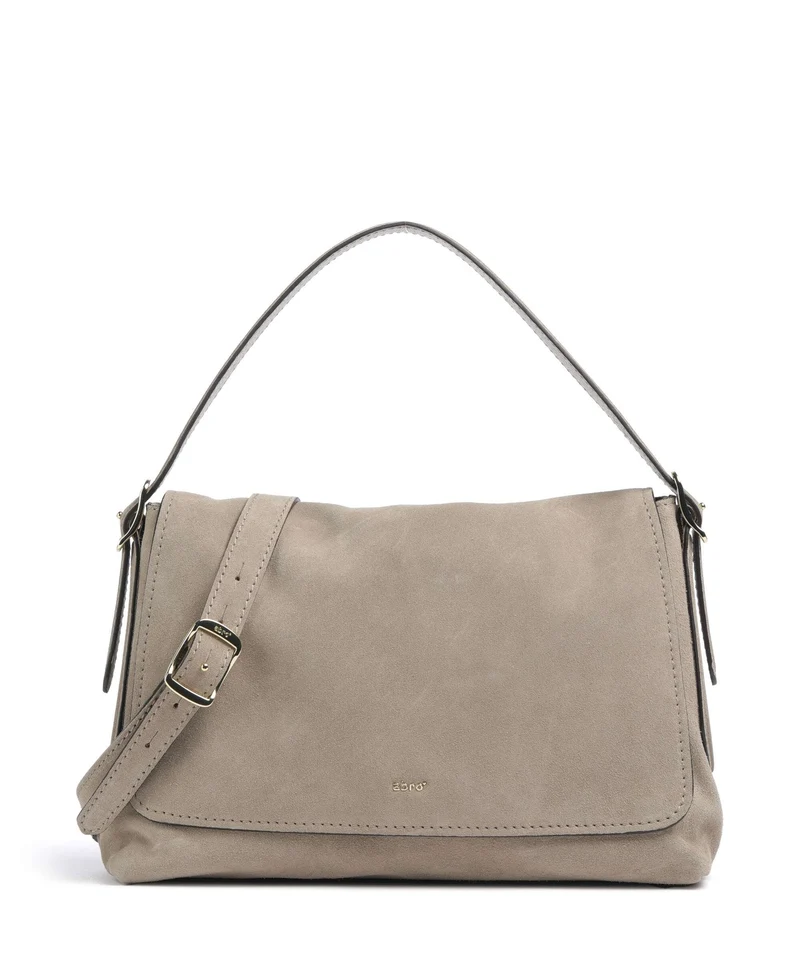 Abro Suede Carina Borsa a spalla siena