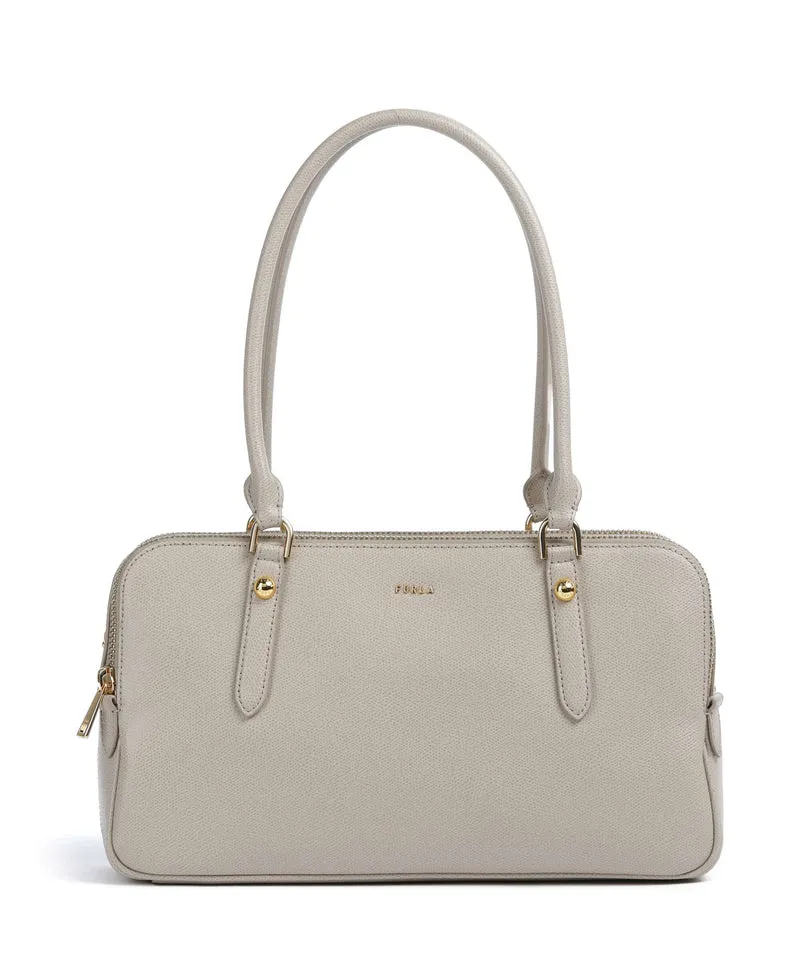 Furla Giulia M Borsa a spalla linen
