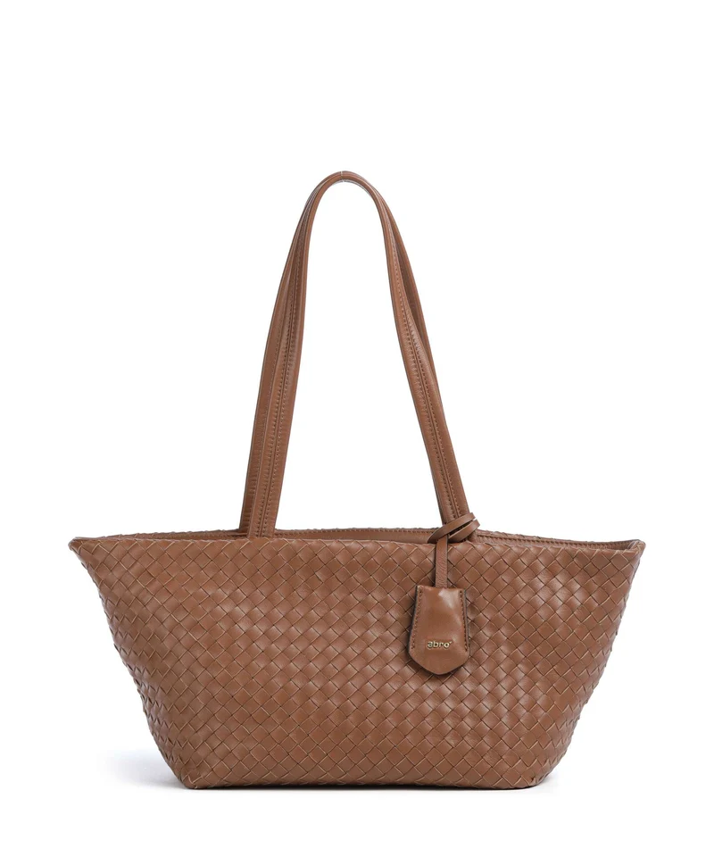 Abro Piuma Alba Borsa a spalla caramel/cognac