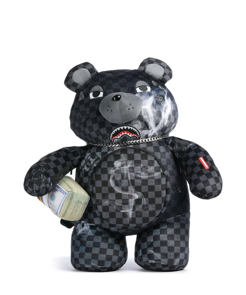 Sprayground Sip N' Smoke Moneybear Zaino multicolour