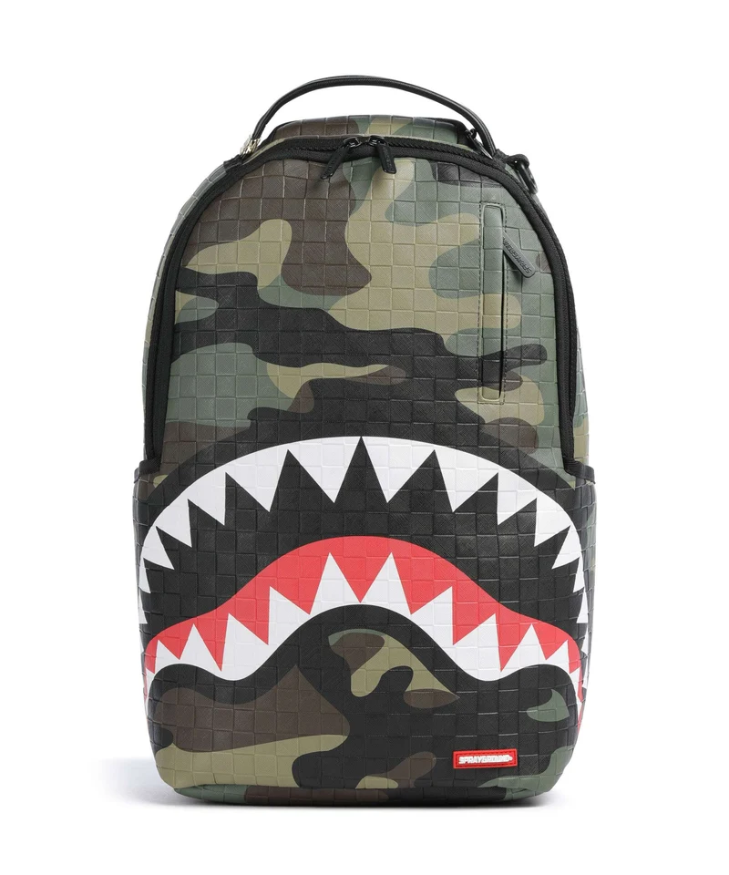 Sprayground Woodland Camo Check Zaino multicolour