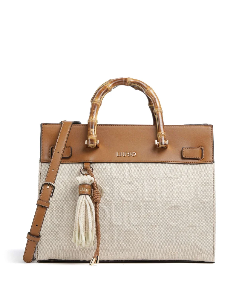 Liu Jo Manhattan M Borsa a mano naturale
