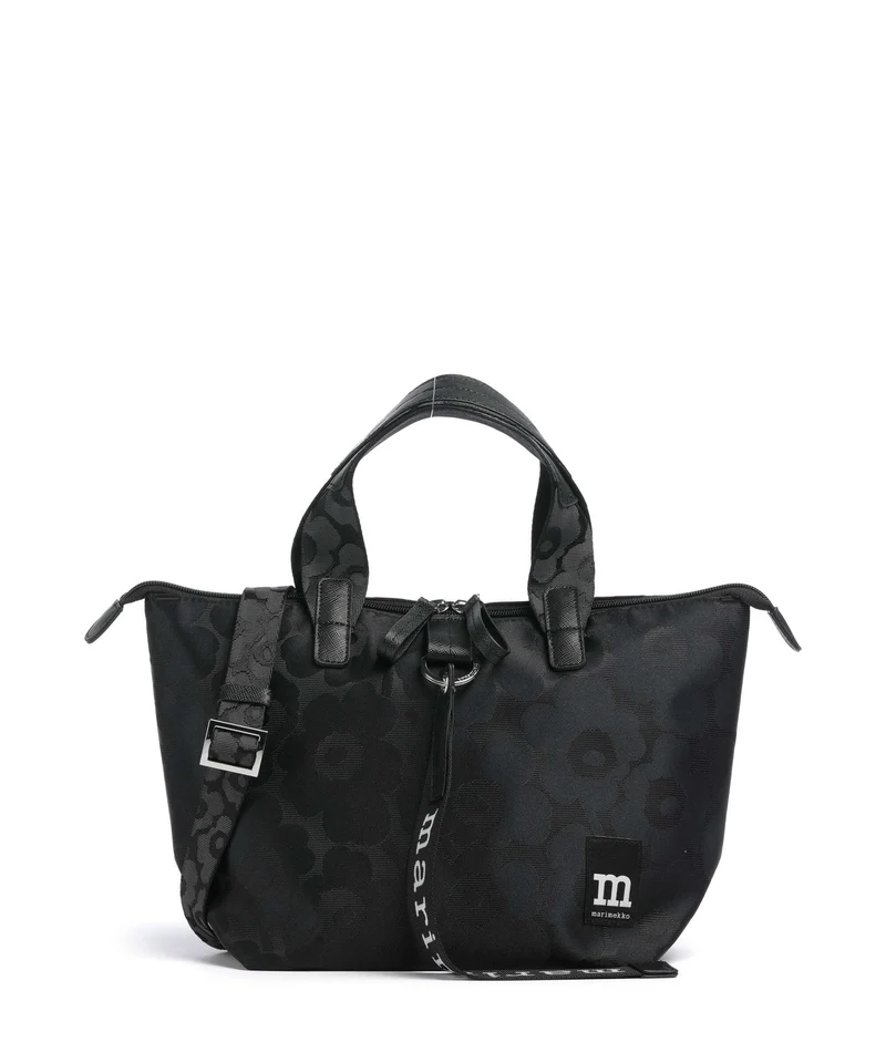 Marimekko All Day Unikko Borsa a mano black