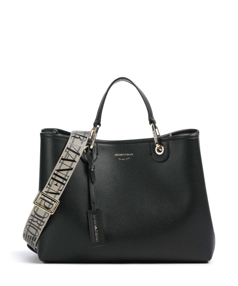 Emporio Armani My EA M Borsa a mano nero/silver