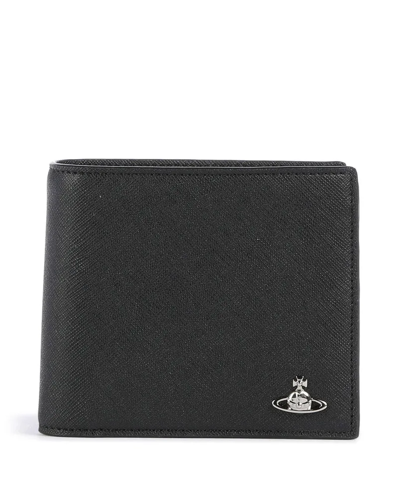 Vivienne Westwood Saffiano Plain Portafoglio black