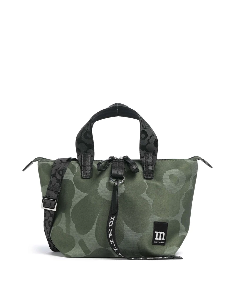 Marimekko All Day Unikko Borsa a mano green/light green