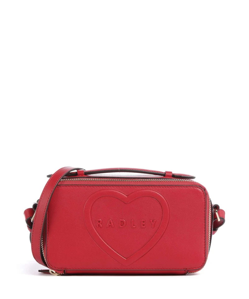Radley London Calvert Way Heart Street Borsa a tracolla poinsettia