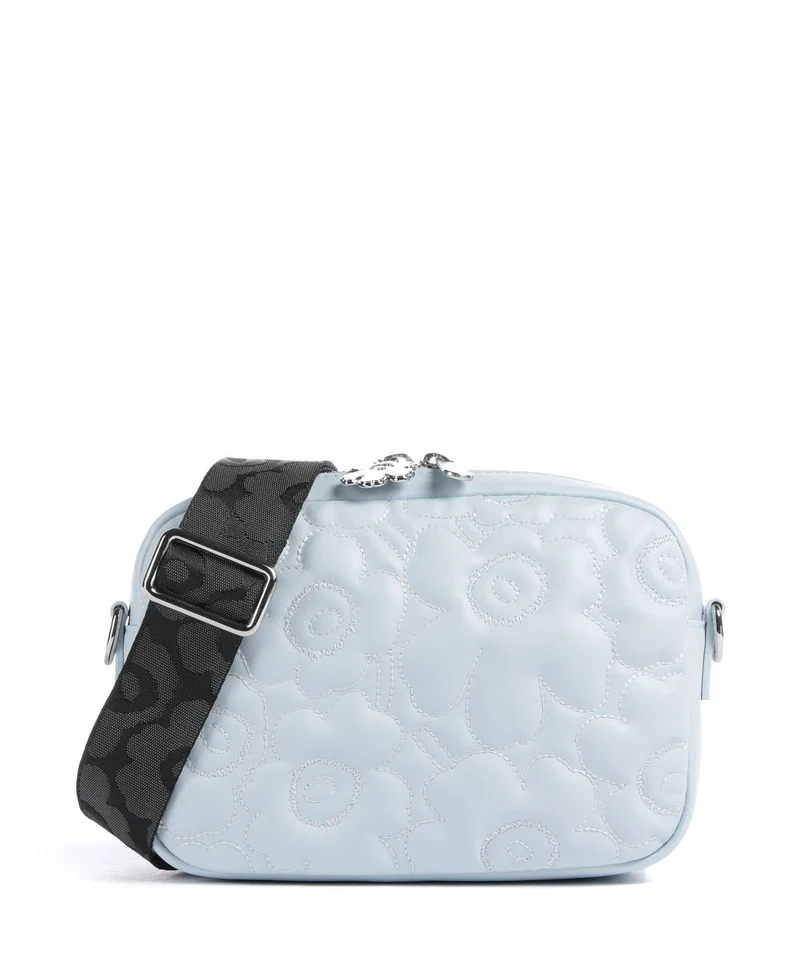 Marimekko Gratha Unikko Borsa a tracolla light blue