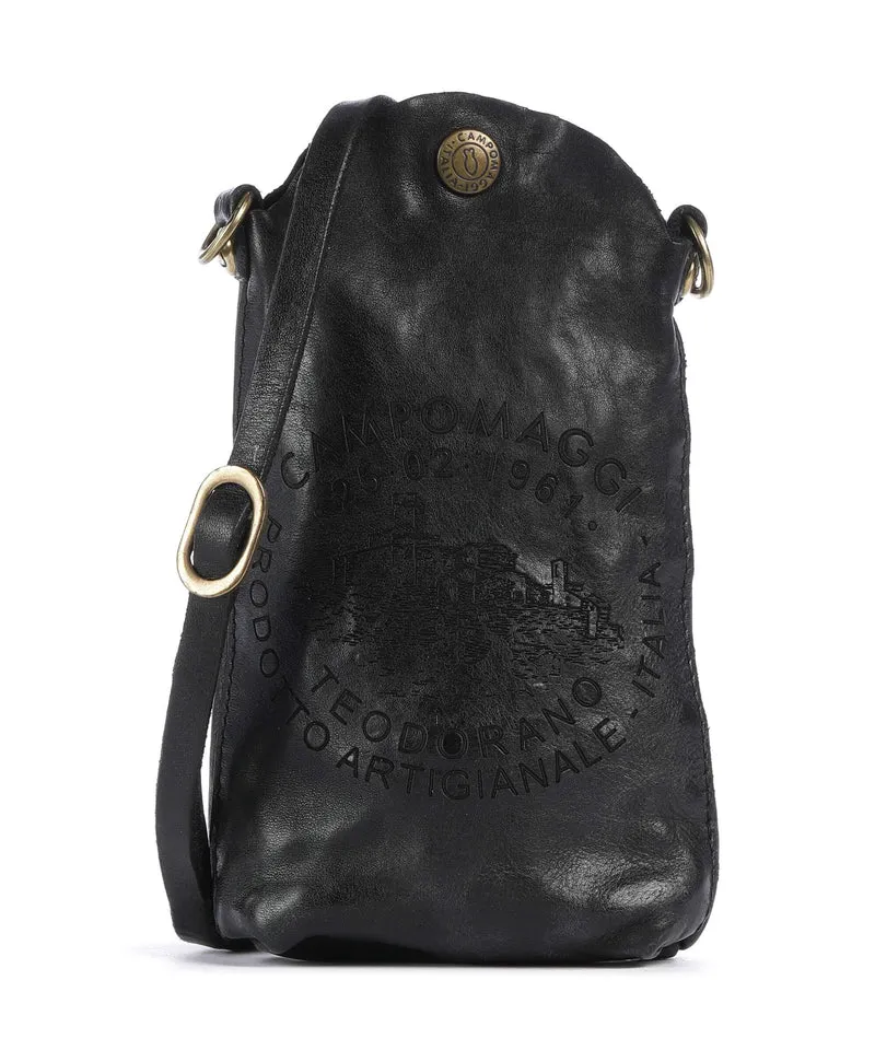 Campomaggi Borsetta porta cellulare nero
