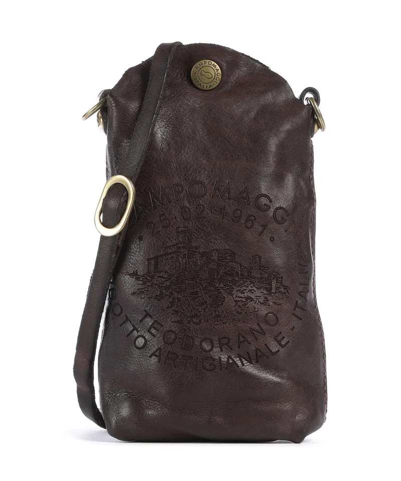 Campomaggi Borsetta porta cellulare brown