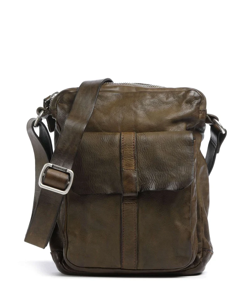 Campomaggi Borsa a tracolla verde militare