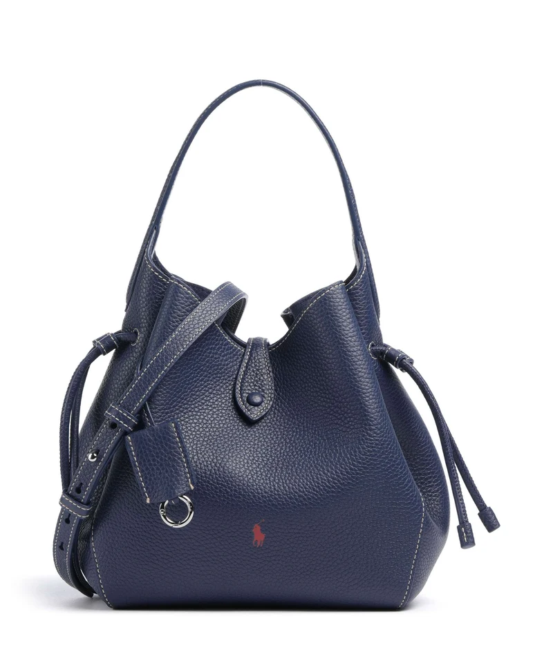 Polo Ralph Lauren Play Medium Borsa a secchiello ink
