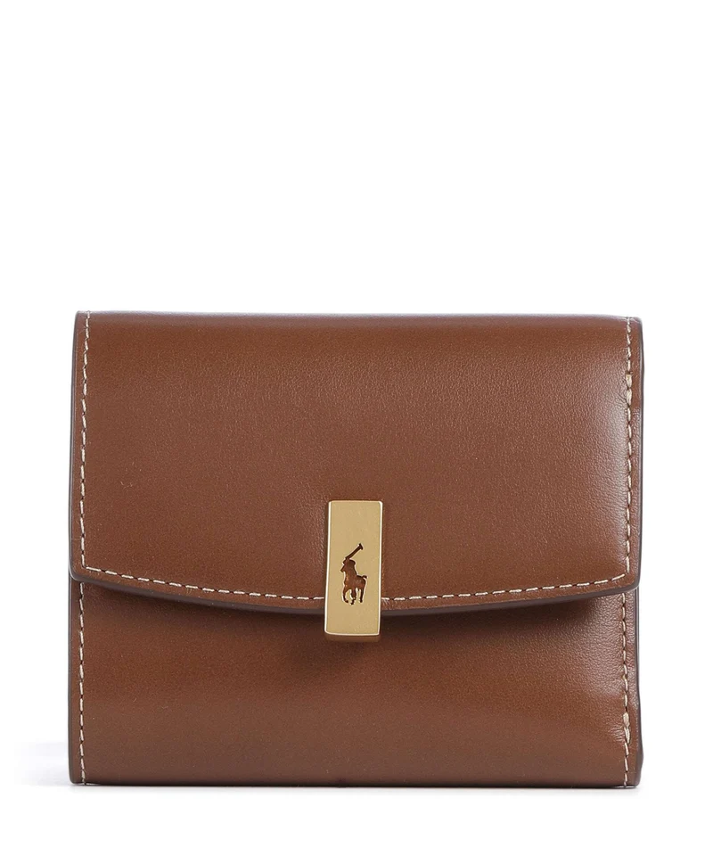 Polo Ralph Lauren ID Collection Small Portafoglio cuoio