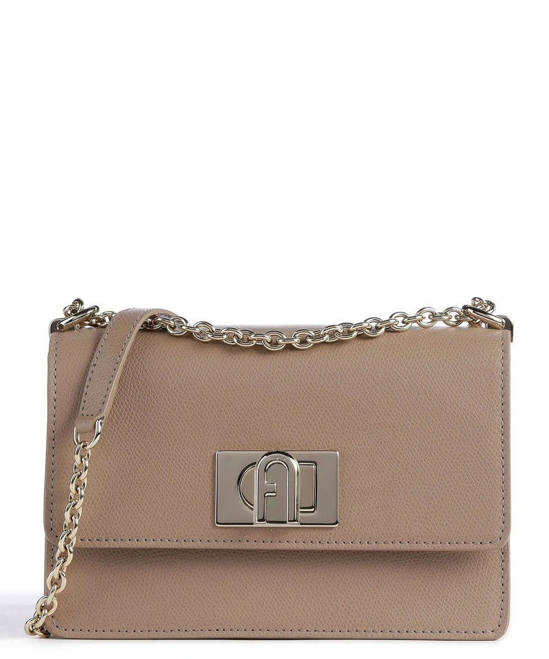 Furla 1927 Mini Borsa a spalla greige
