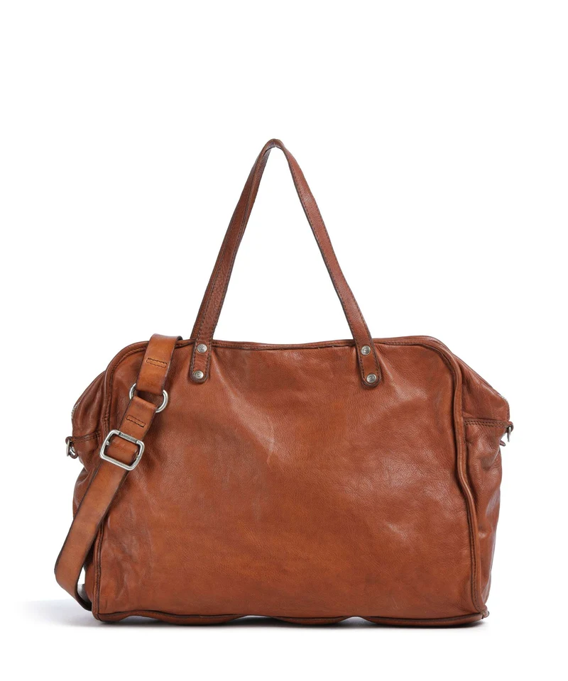 Campomaggi Borsa shopper cognac