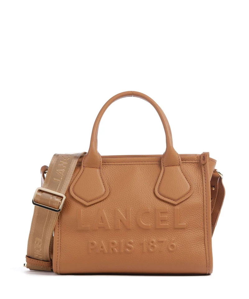 Lancel Jour S Borsa a mano camel