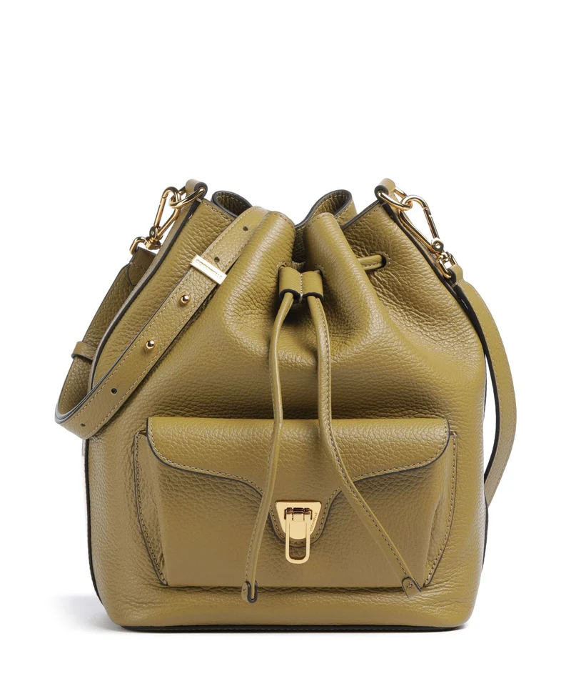 Coccinelle Beat Generation Borsa a secchiello seagrass