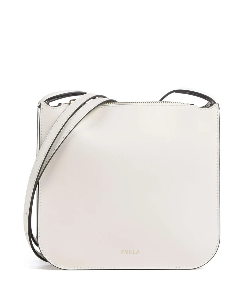 Furla Ava S Borsa a tracolla panna