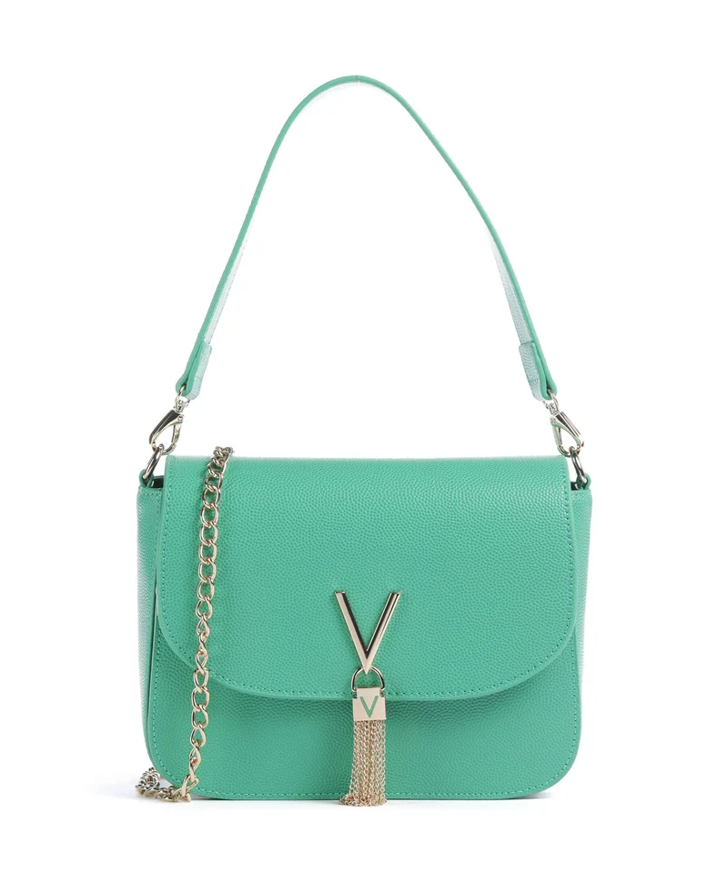 Valentino Bags Divina Borsa a spalla smeraldo
