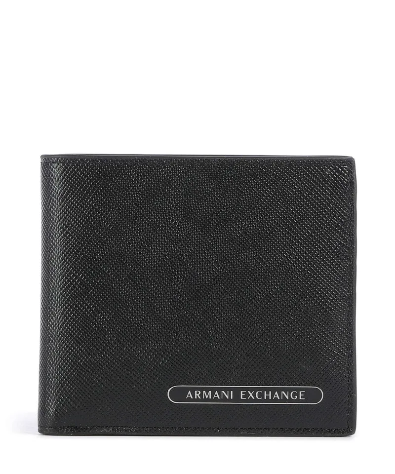 Armani Exchange Barcelona Portafoglio black