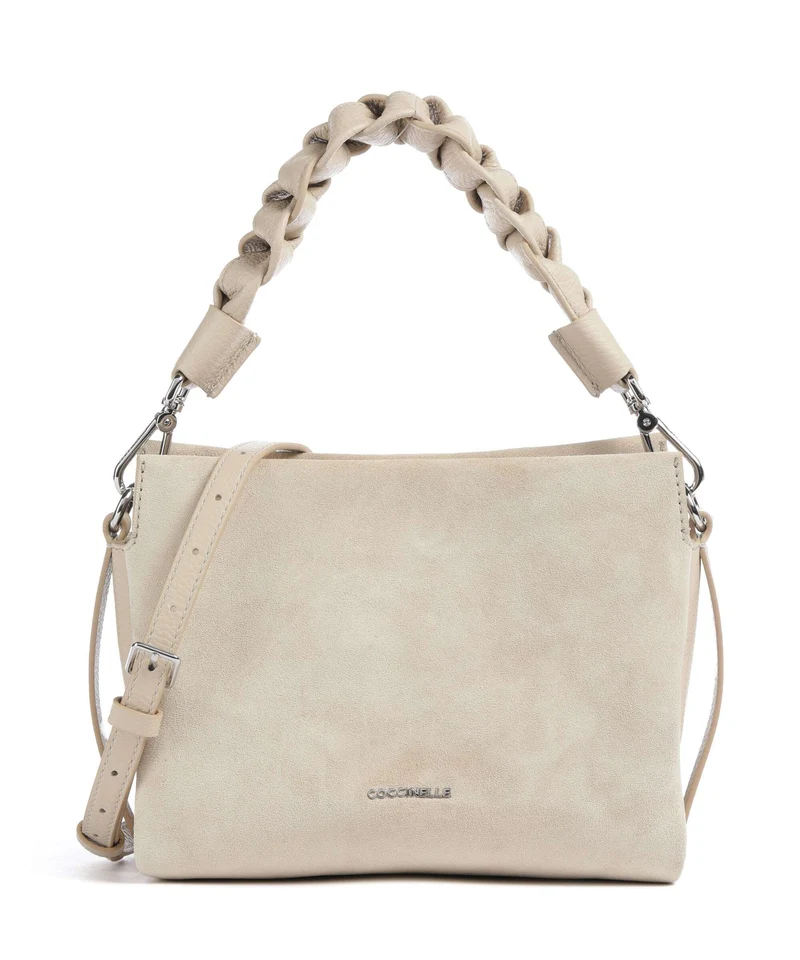 Coccinelle Boheme Suede Borsa a mano sandshell