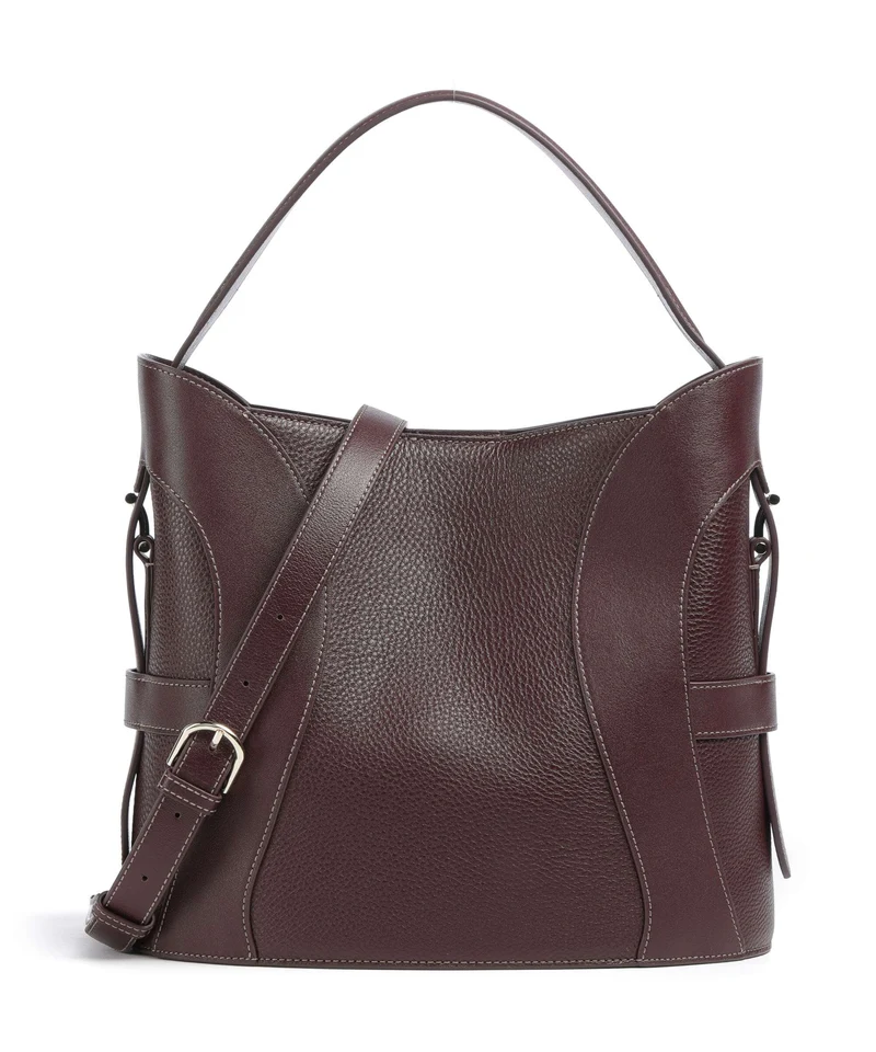 Aigner Deborah M Borsa a secchiello port red