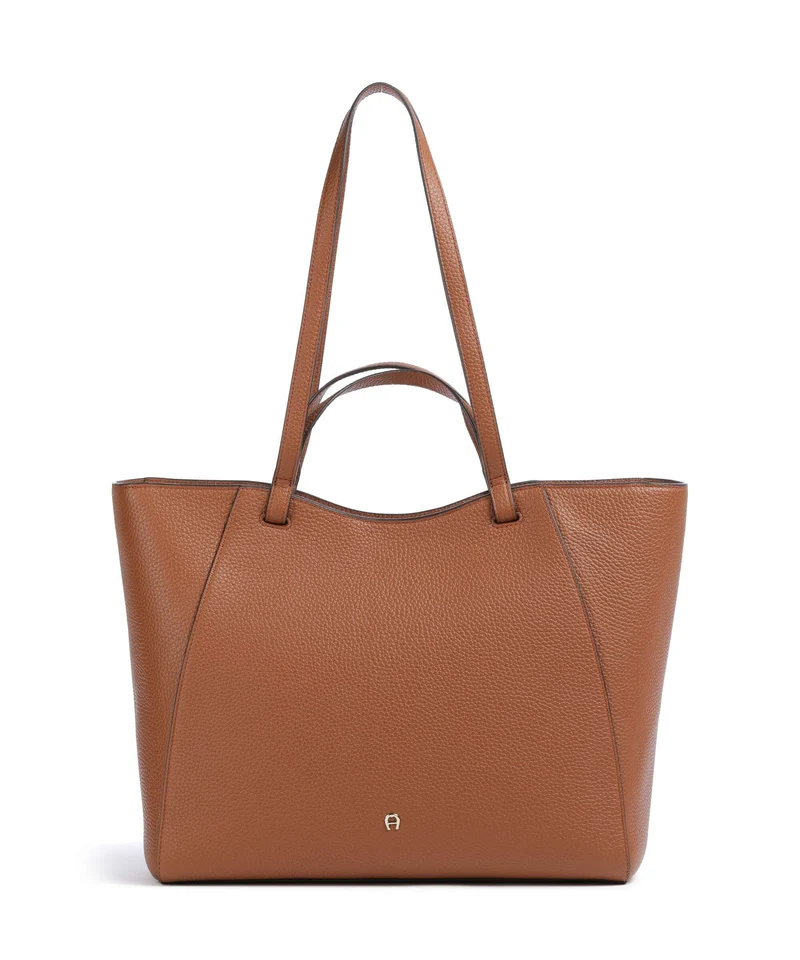 Aigner Pura L Borsa shopper cognac brown