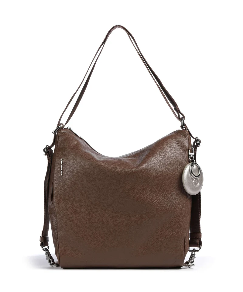 Mandarina Duck Mellow Leather Borsa a zainetto milk chocolate