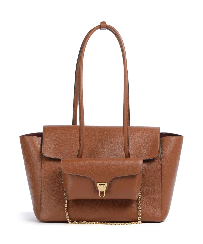 Coccinelle Beat Borsa shopper cognac