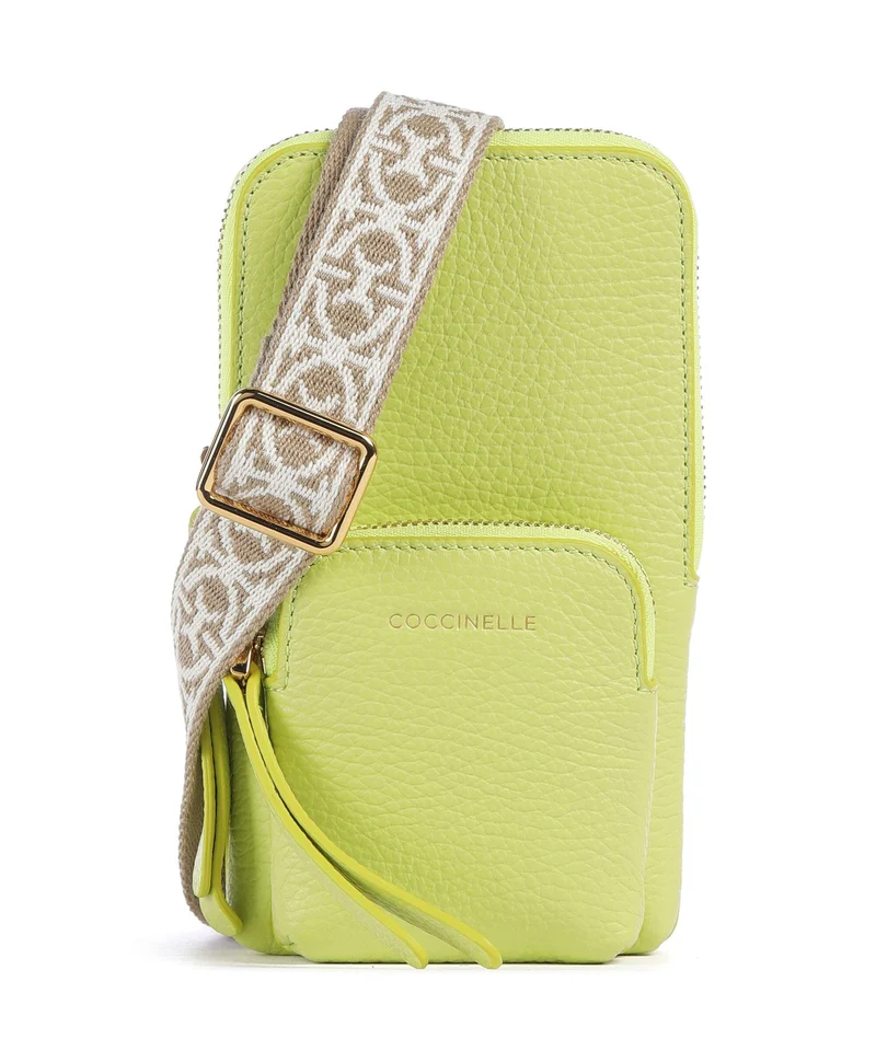 Coccinelle Pixie Borsetta porta cellulare green glow