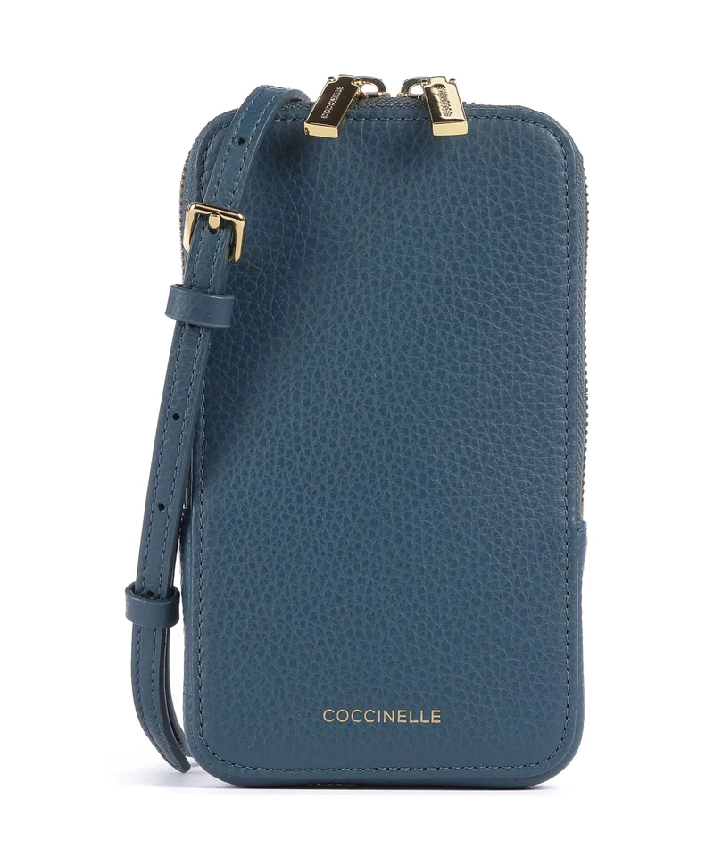 Coccinelle Flor Borsetta porta cellulare deep blue