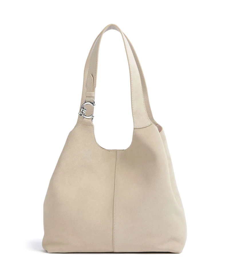 Coccinelle C-Easy Suede Borsa hobo sandshell