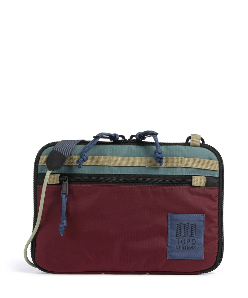 Topo Designs All Adventure Borsa a tracolla burgundy