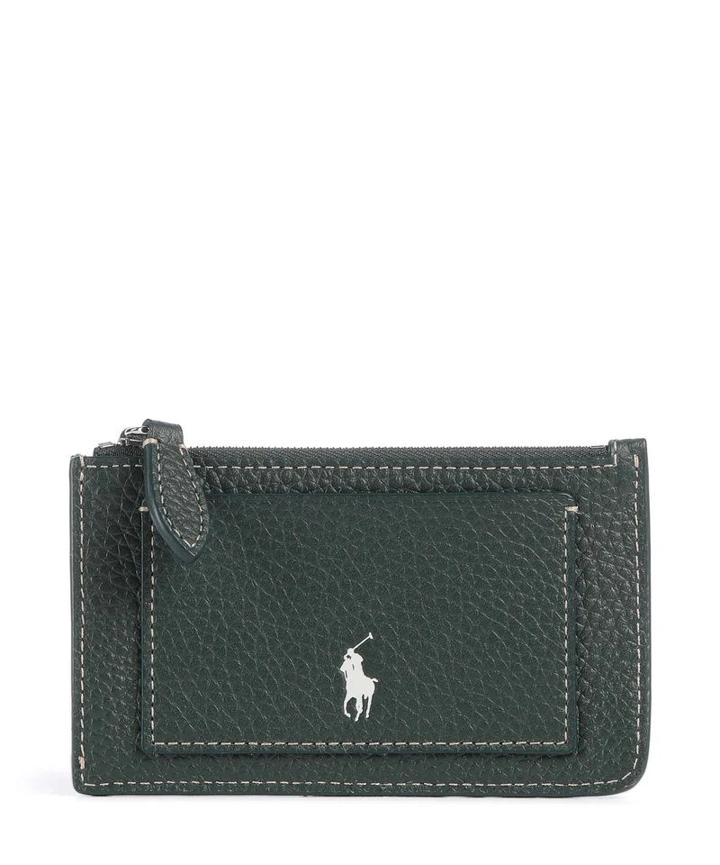 Polo Ralph Lauren Play Small Porta carte di credito ficus