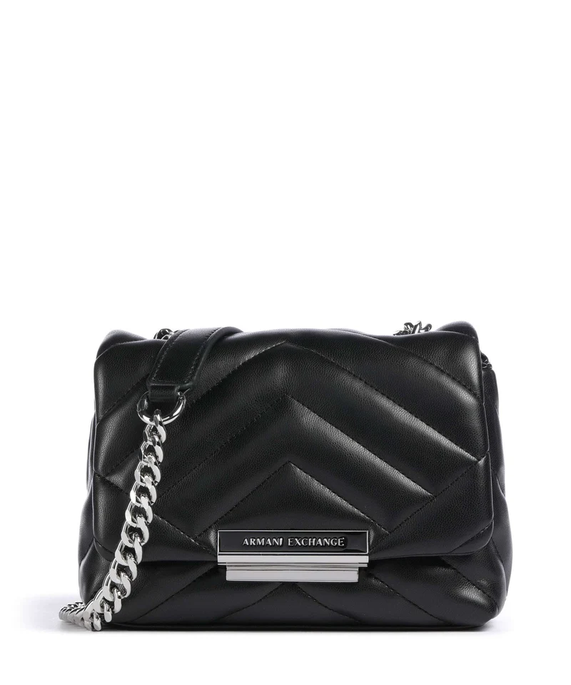 Armani Exchange Victoria Mini Borsa a tracolla nero