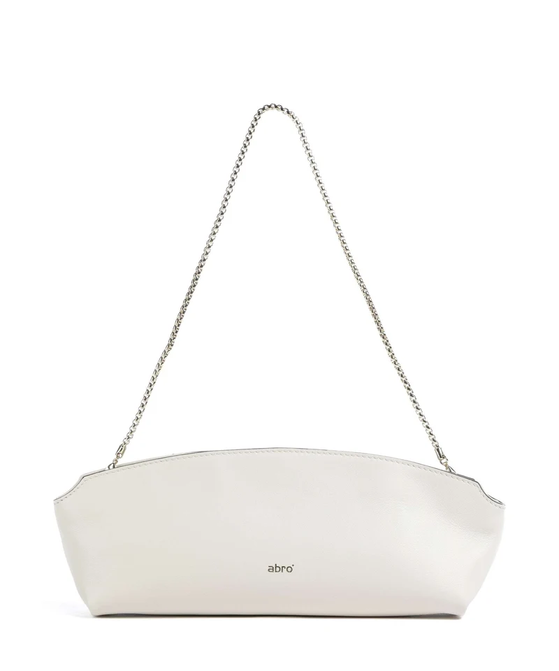 Abro Nappa Pisa Ballroom Borsa a spalla beige