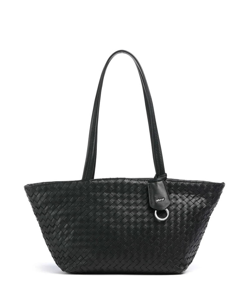 Abro Piuma Alba Borsa a spalla black/nickel