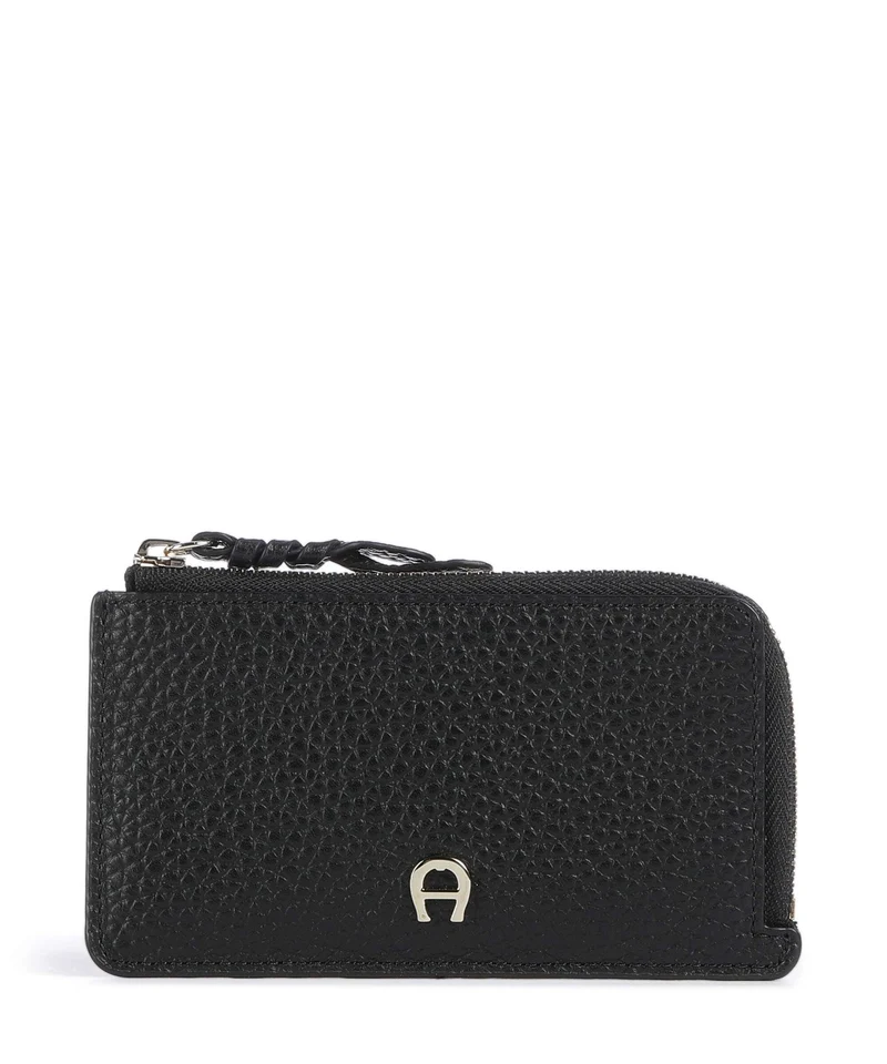 Aigner Carré Soft Porta carte di credito black