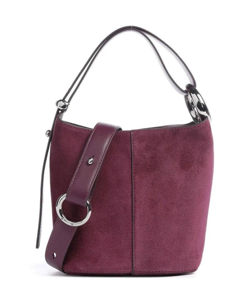Kate Spade New York Halo Mini Borsa a secchiello purple agate