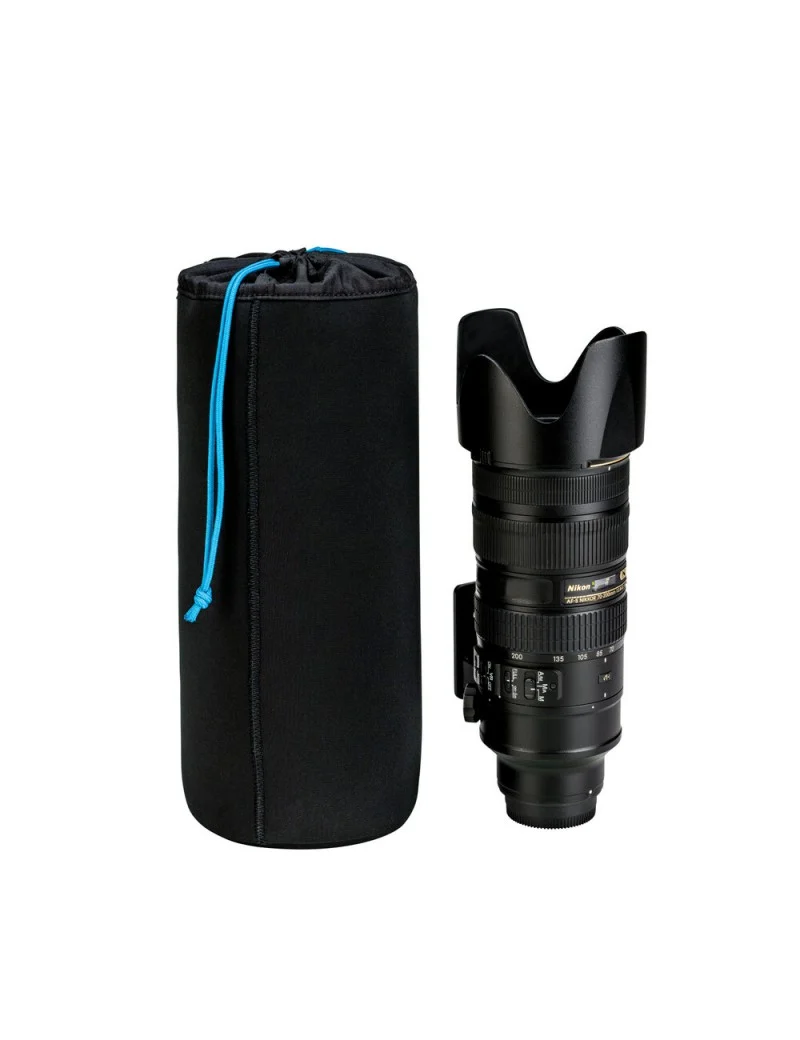 TENBA SOFT LENS POUCH 12X5 BLACK