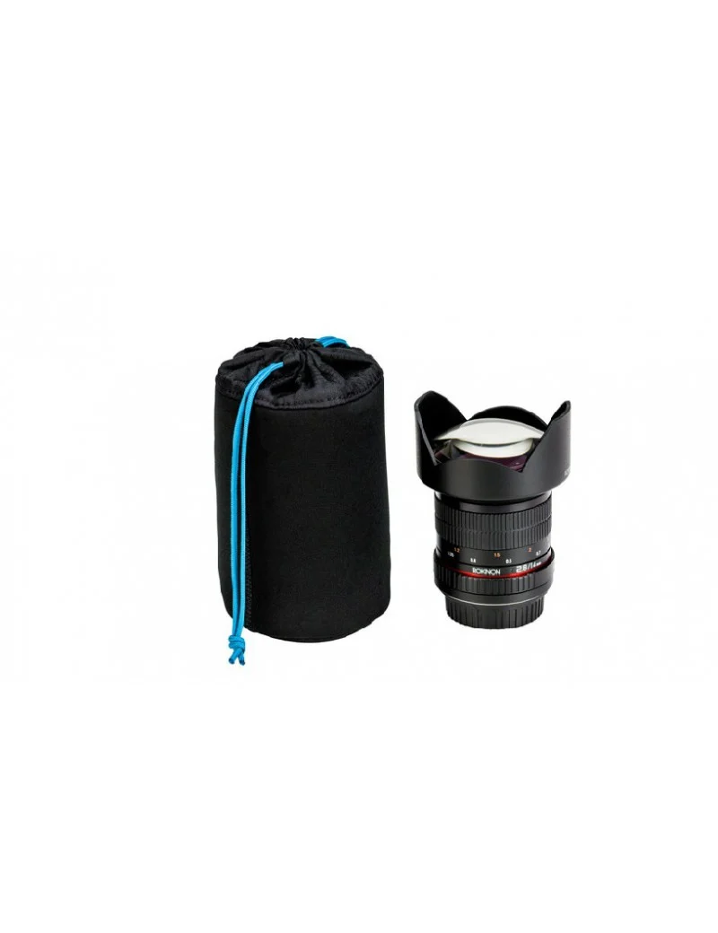 TENBA SOFT LENS POUCH 5X3.5 BLACK