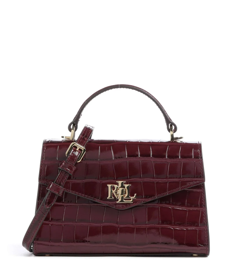 Lauren Ralph Lauren Farrah Small Borsa a mano dark garnet