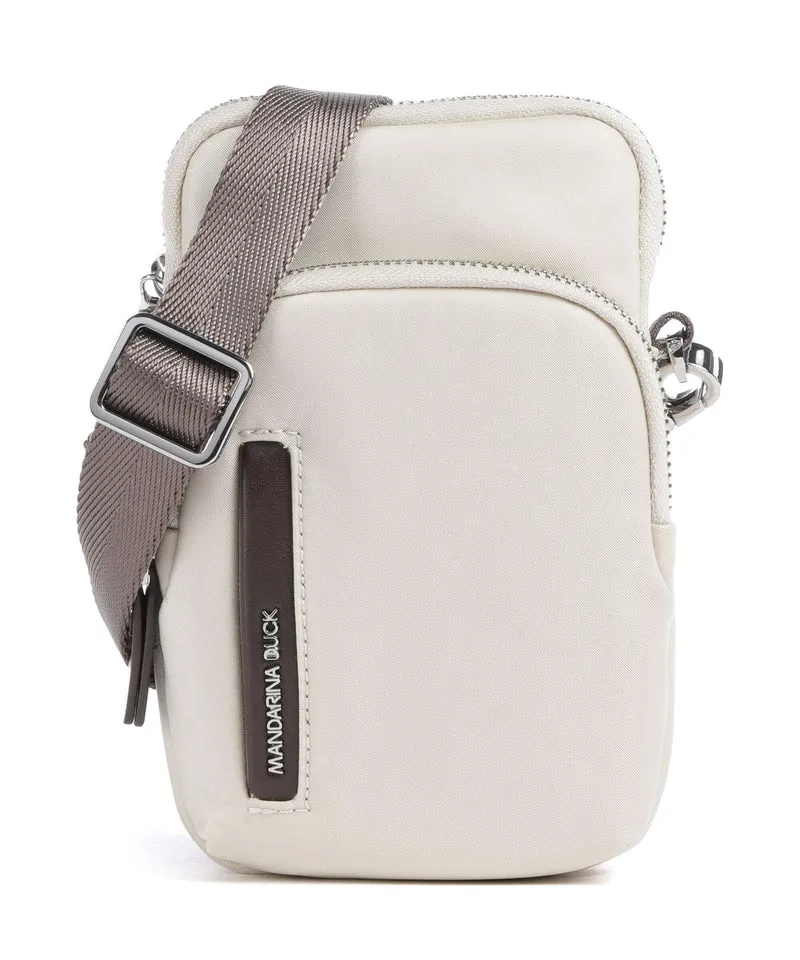 Mandarina Duck Hunter Borsetta porta cellulare latte