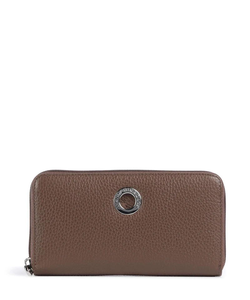 Mandarina Duck Mellow Leather Portafoglio milk chocolate
