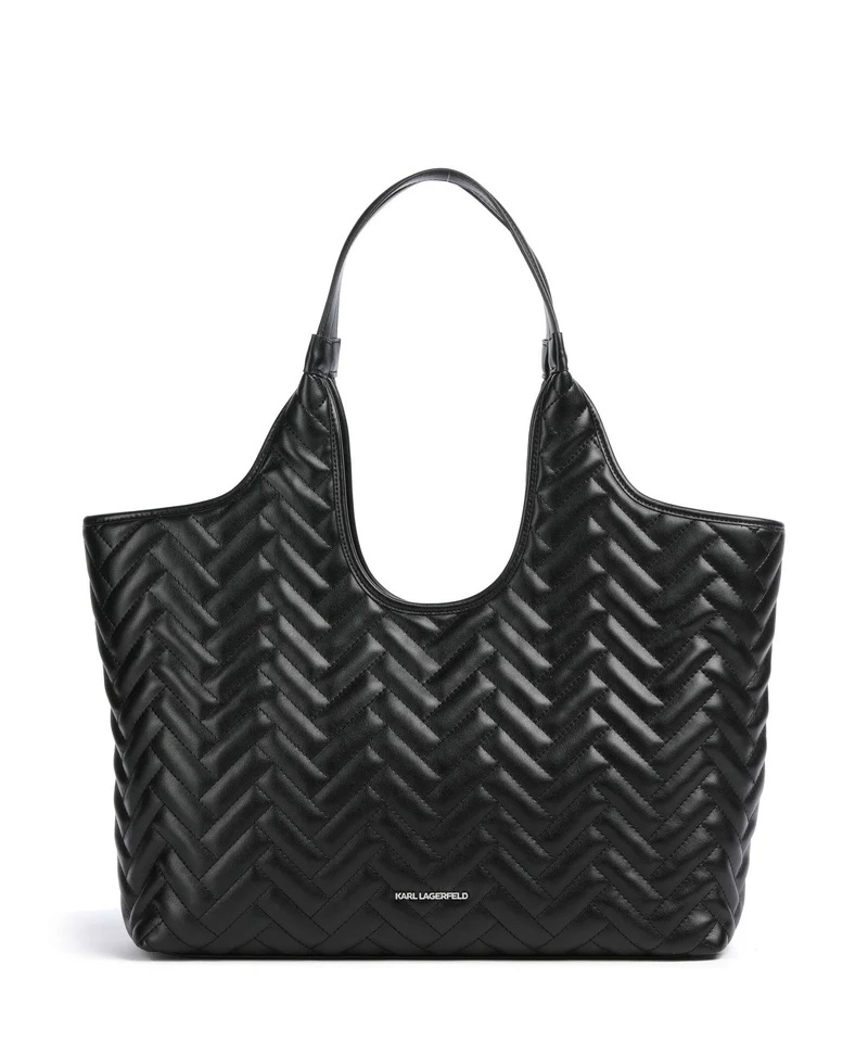 Karl Lagerfeld K/Brick Medium Borsa shopper black