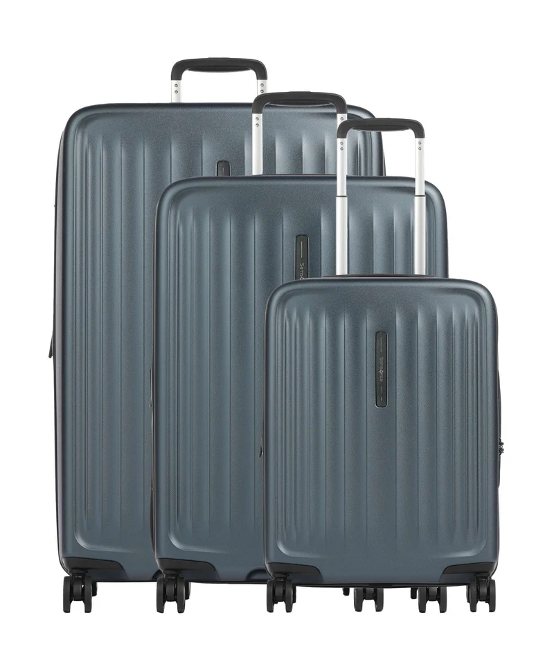 Samsonite Fyrm Set valigie trolley (4 ruote) steel blue