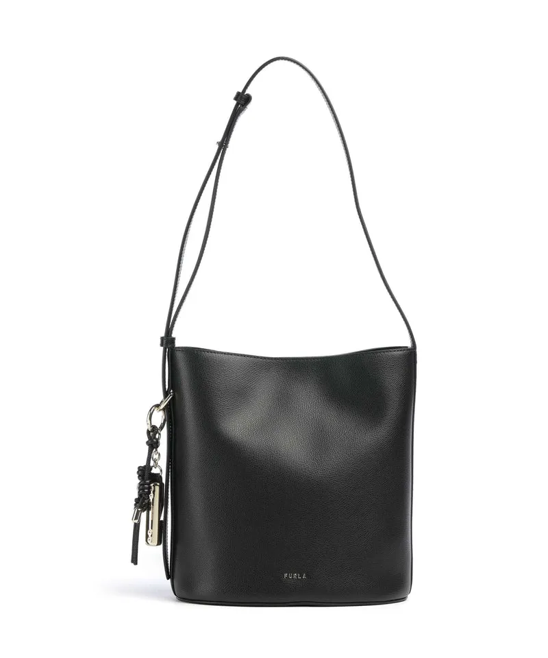 Furla Roxie S Borsa a secchiello nero